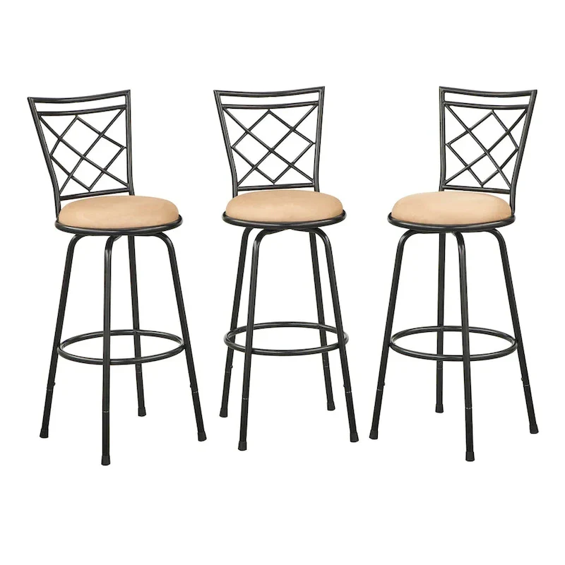 Adjustable Height Swivel Stools (Set of 3)
