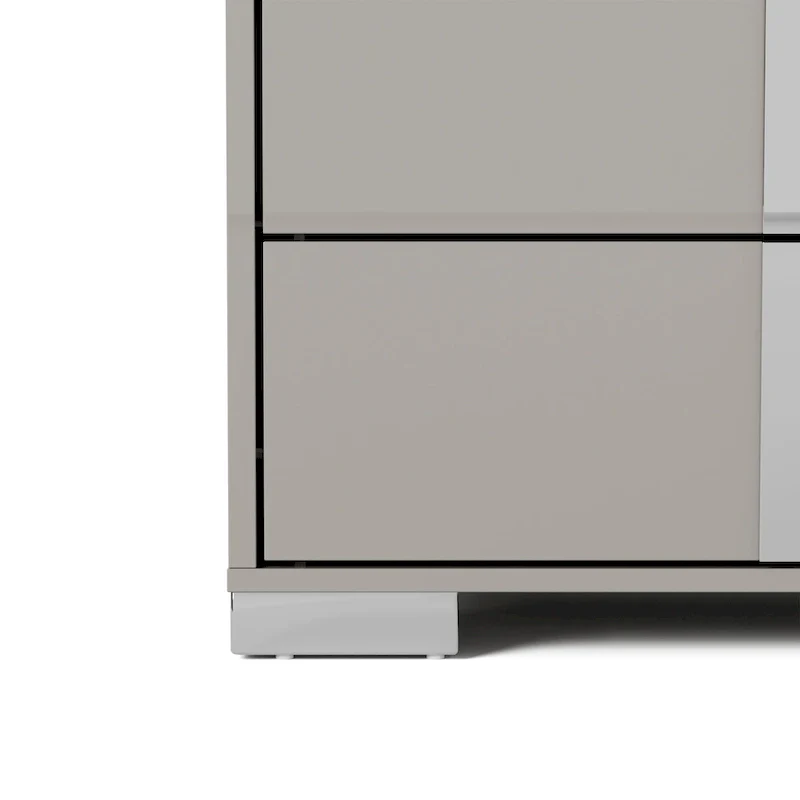 Furniture of America Erina Modern Glossy 5-Drawer Chest