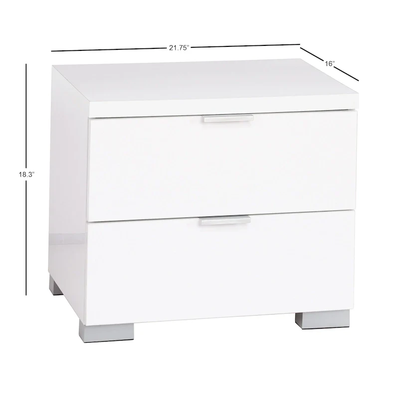 High Gloss Nightstand
