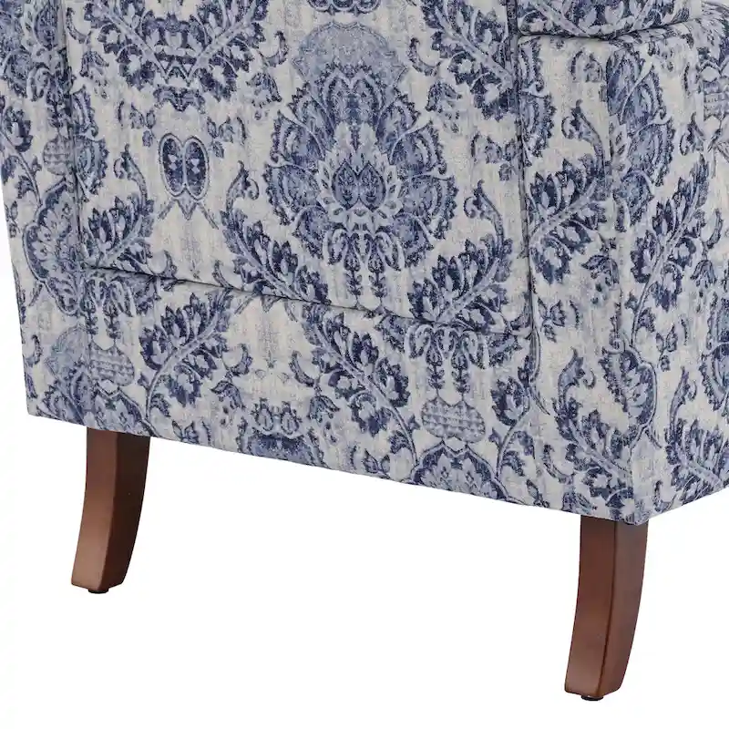 Traditional Nailhead Trim Armchair Accent Chairs Set of 2