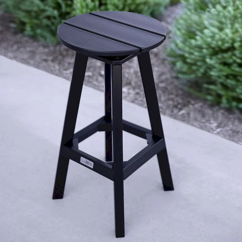 LuXeo Mason Round Swivel Bar Stool (Set of 2) - Set of 2