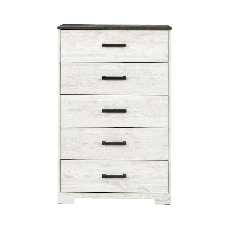 Signature Design by Ashley Shawburn Contrasting Woodgrain Chest of Drawers