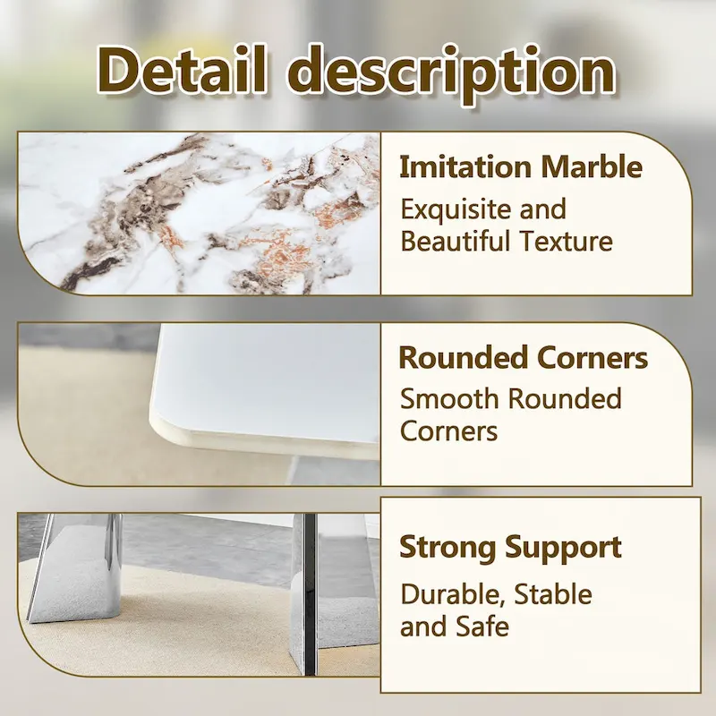 Sintered Stone Dining Table