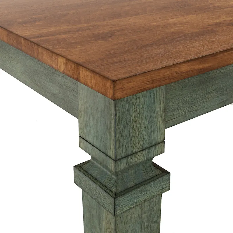 Vikos Solid Wood 64-82 Extendable Dining Table
