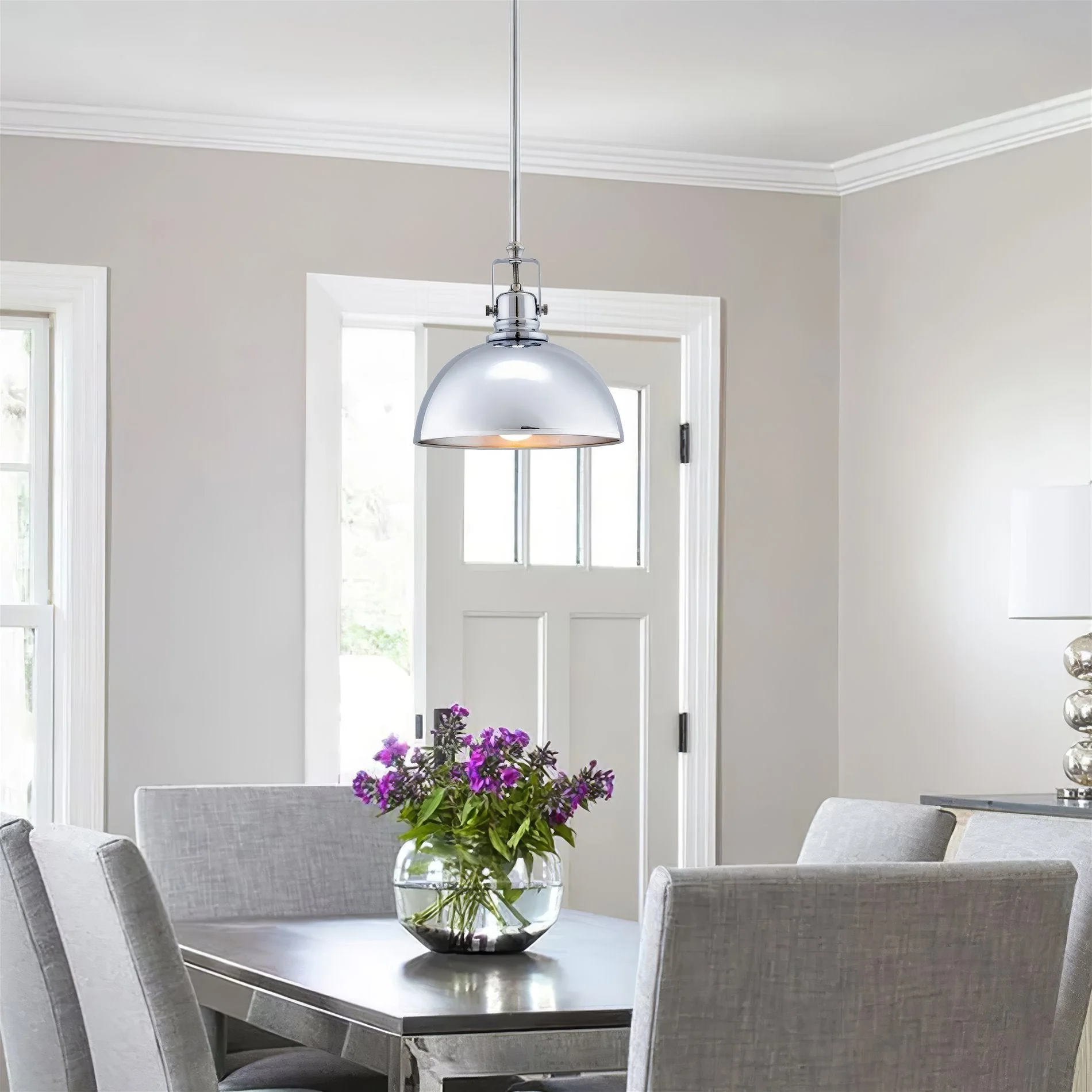 Belle 9 Modern Industrial Pendant Light