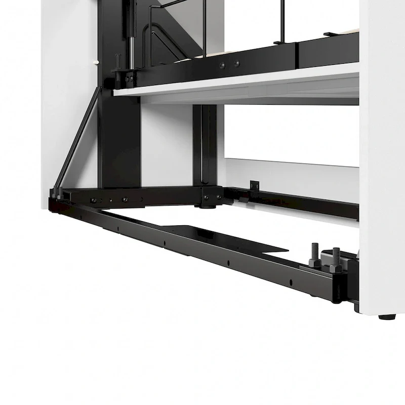 60W Full Murphy Bed with Dual Piston System