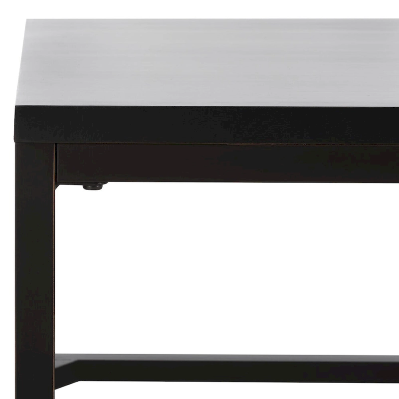 SAFAVIEH Aino Reclamined Wood Finish Coffee Table - 48 x 24 x 17.7 - 48Wx24Dx18H