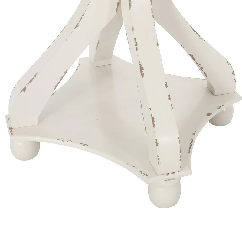 Callao French Country Accent Table with Round Top by Christopher Knight Home