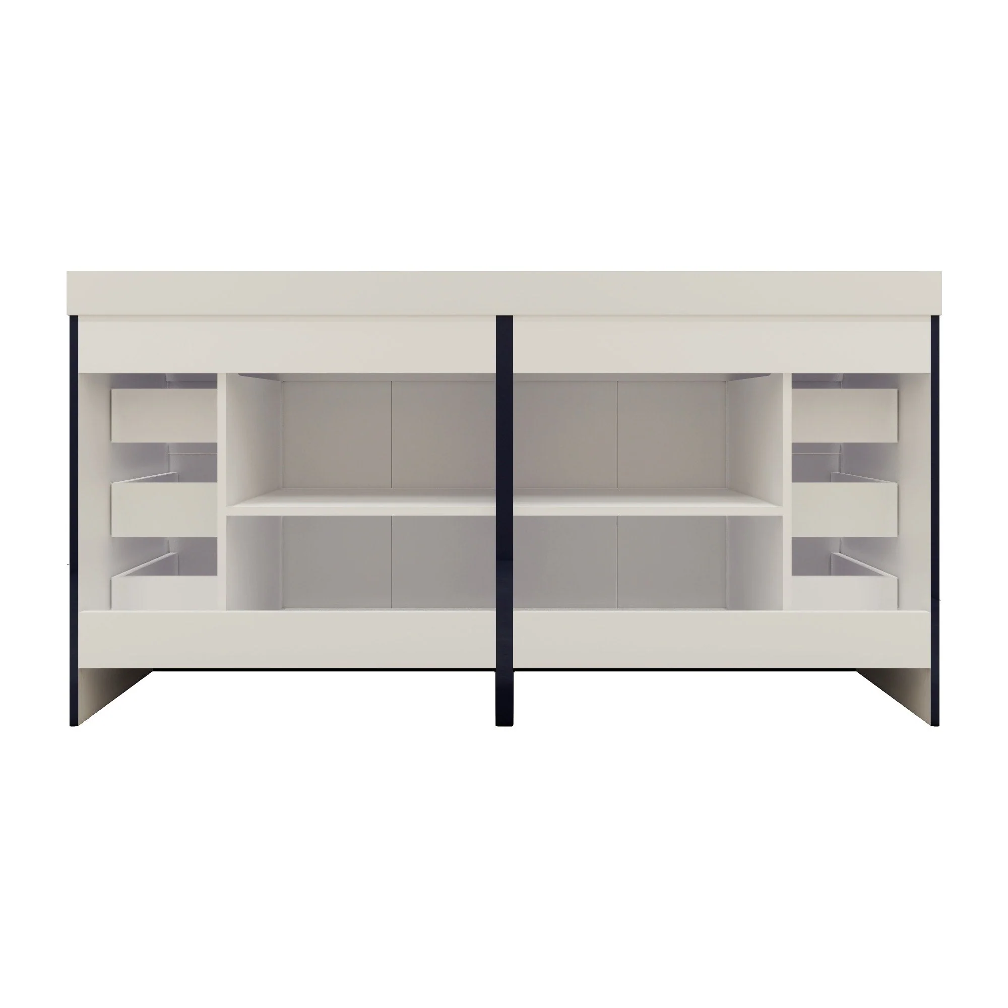 Eliza 72'' Freestanding Vanity with Double Sink