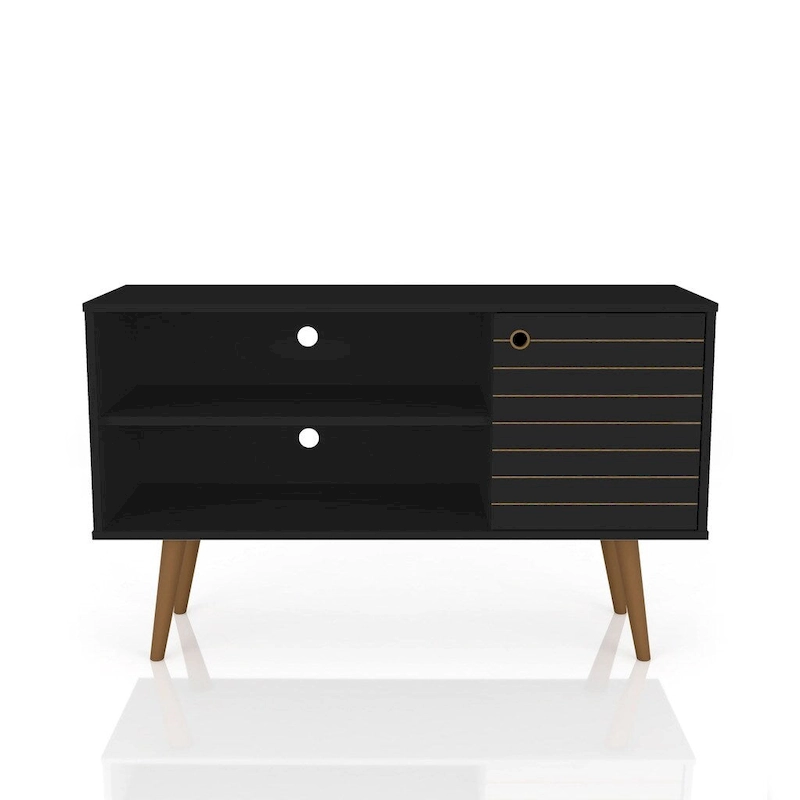 Mid-century Modern Liberty 2-shelf TV Stand