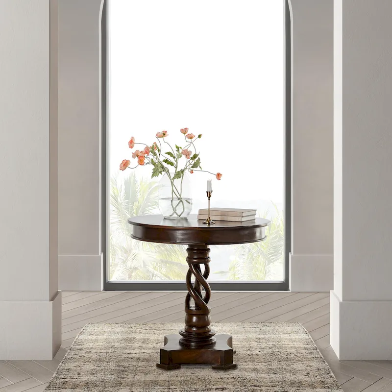 Bella 30 inch Round Table by Kosas Home