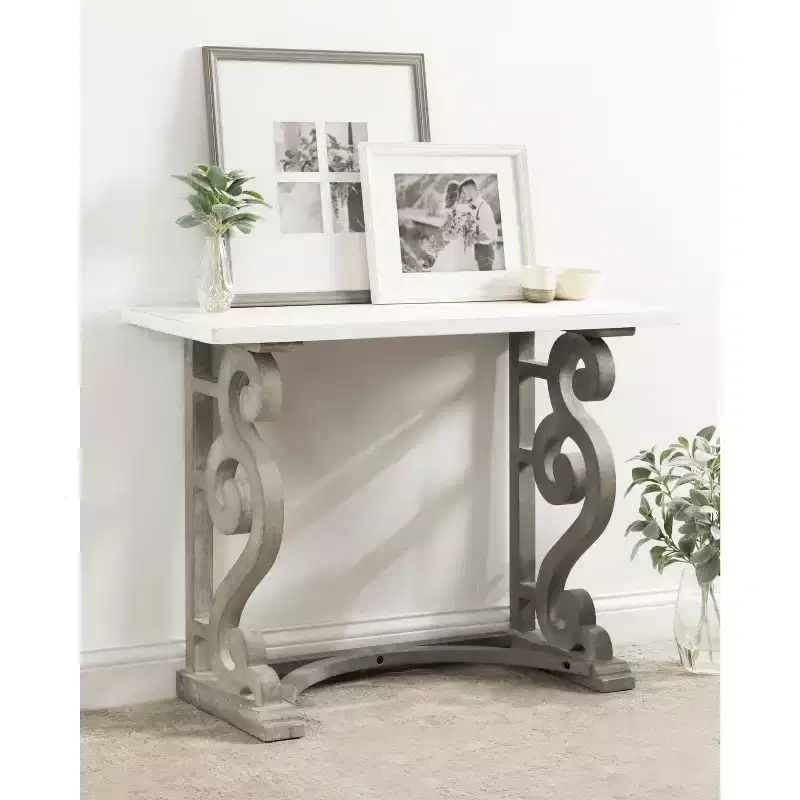 Kate and Laurel Wyldwood Wood Console Table