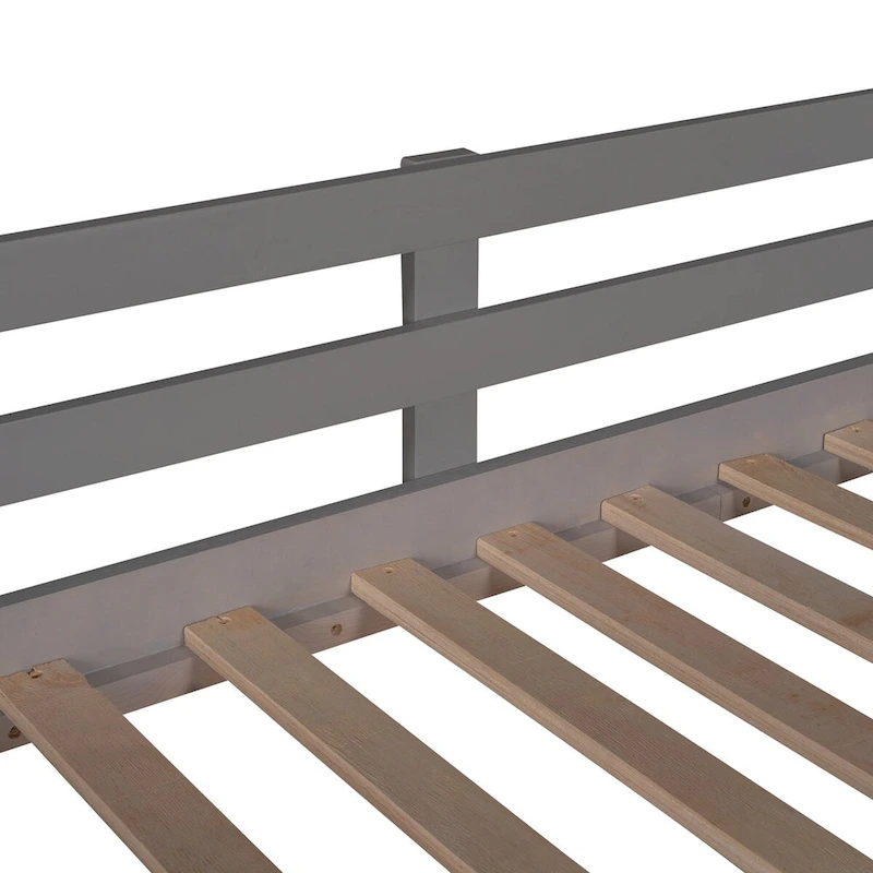 Twin Loft Bed with Slide House Bed with Slide