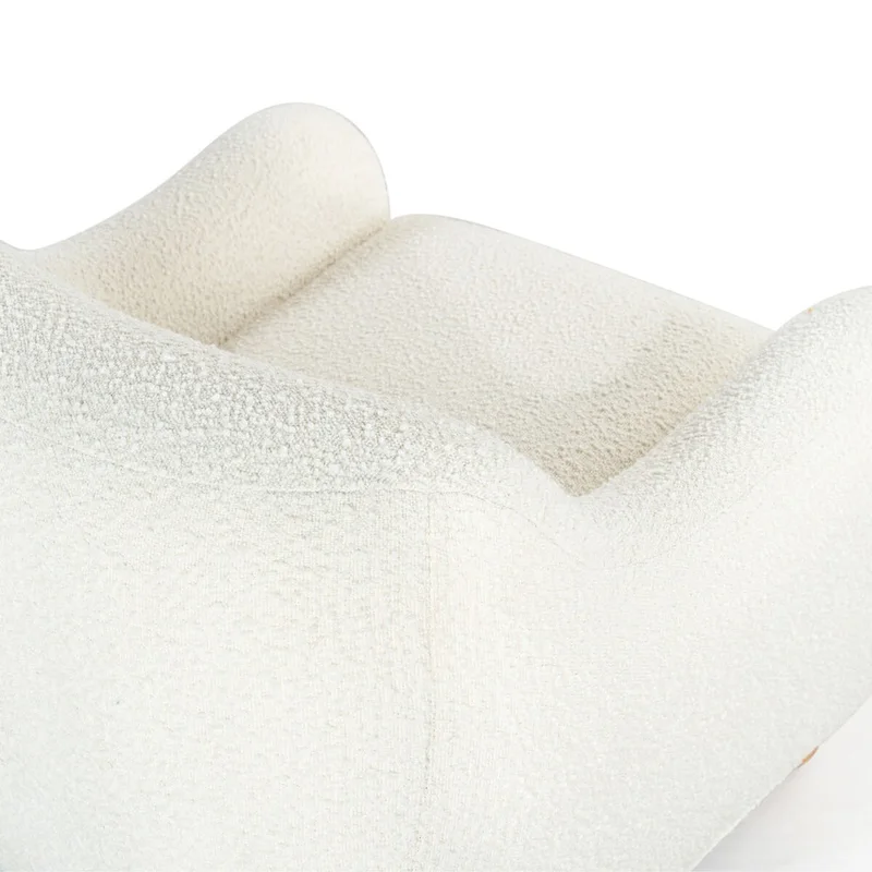 SAFAVIEH Couture Dyanna Boucle Accent Chair - 33Wx35Dx30H