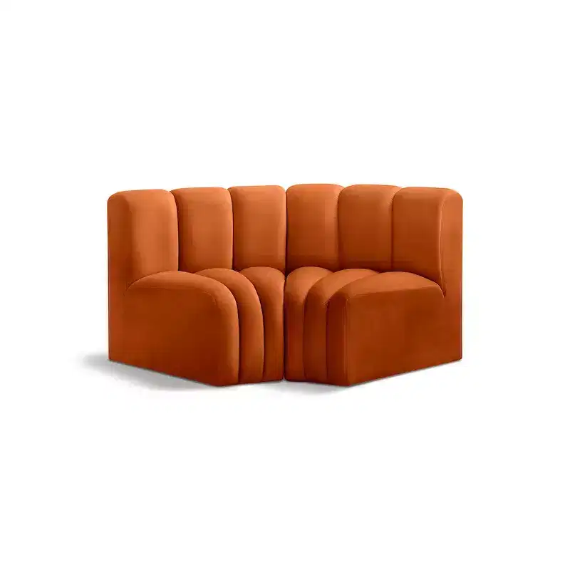 Meridian Furniture,Arc Velvet Modular Sofa