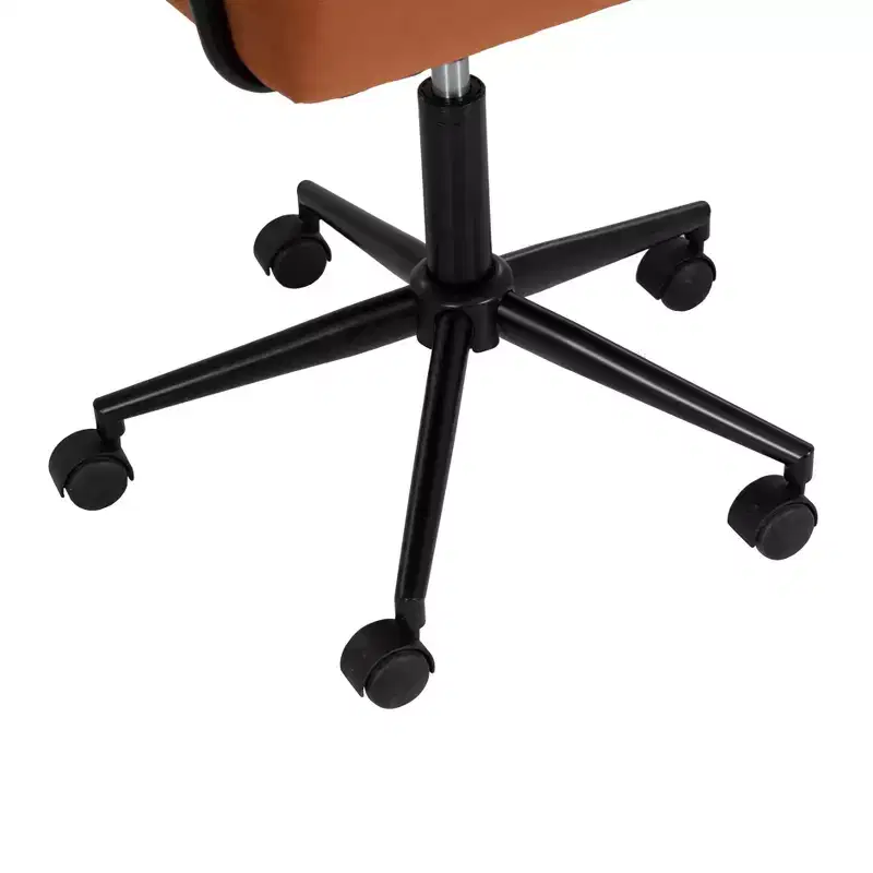 Linon Prestwick Office Chair Caramel