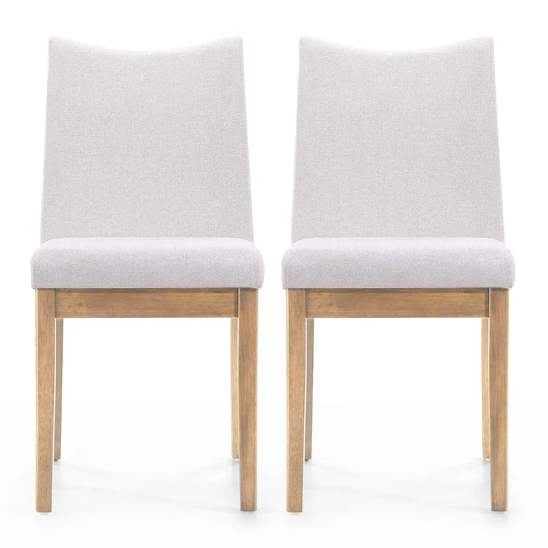 Mid-Century Fabric Dining Chair (Set of 2)