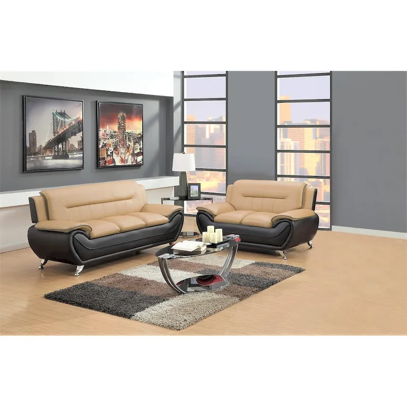 Sanuel 2 pieces living room sets