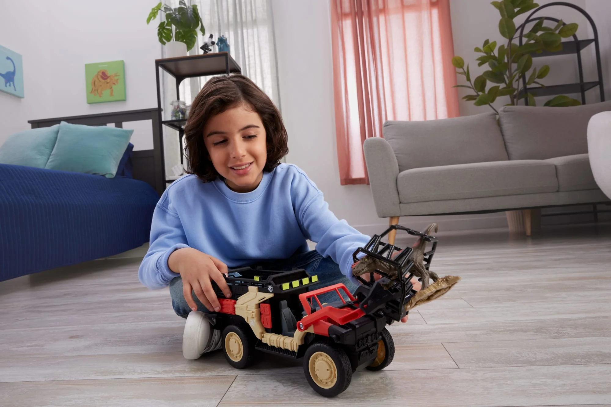 Matchbox Vehículo a Control Remoto Jurassic World