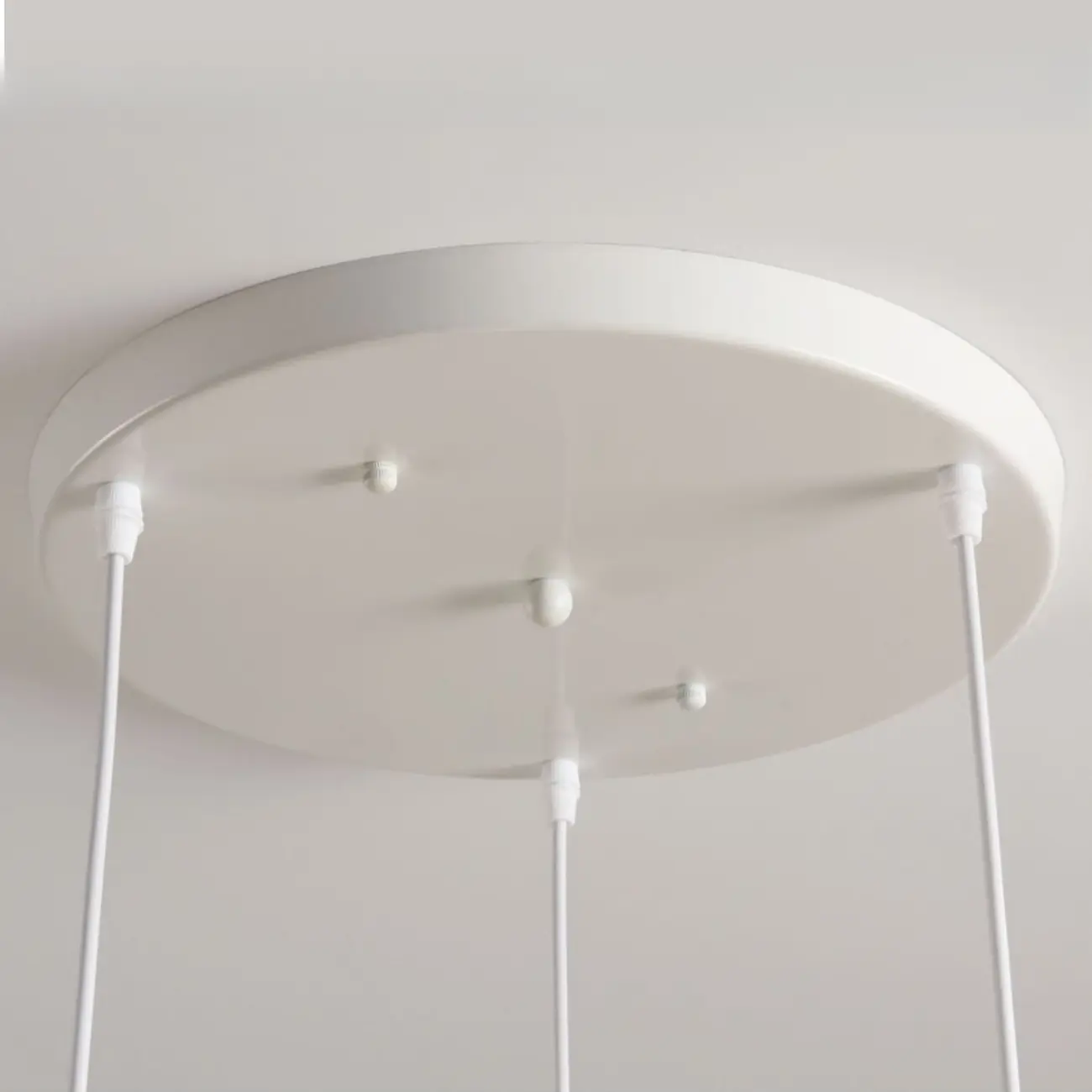 Modern Beige Pleated Fabric Kitchen Pendant Light