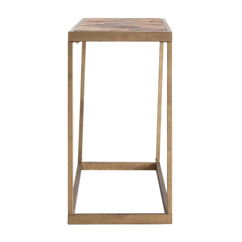 SEI Furniture Darren Modern Reclaimed Wood Console Table
