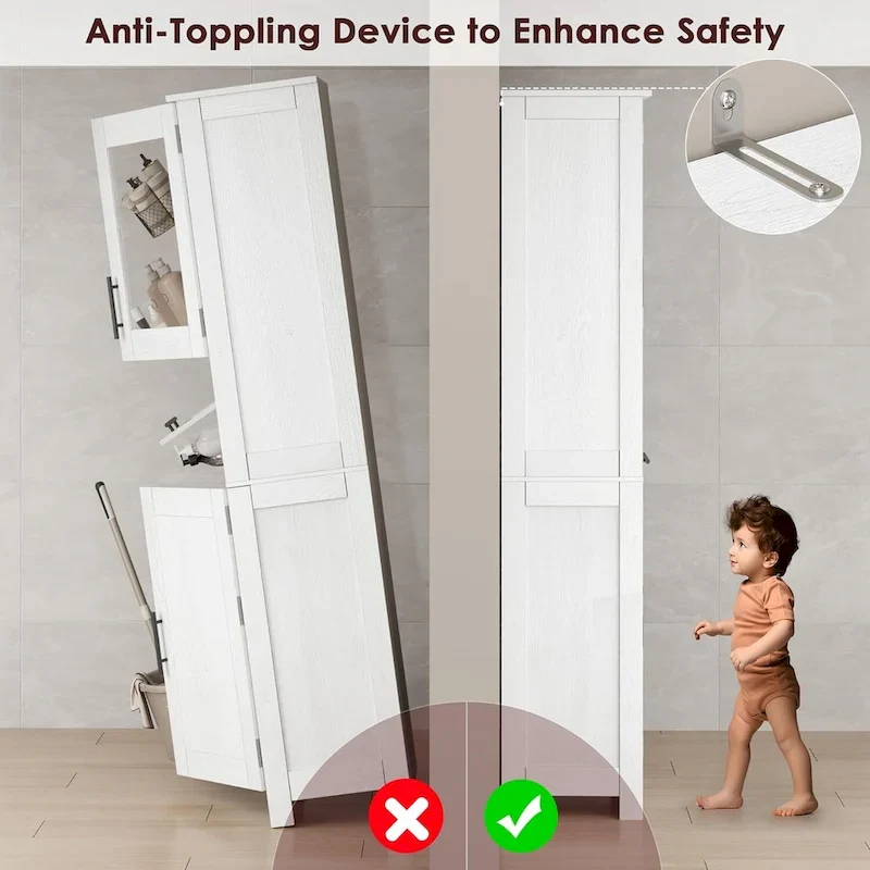 Tall Bathroom Cabinet