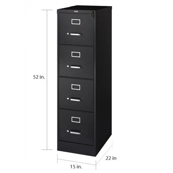 Hirsh Commercial 22D 4-drawer Letter Vertical File Cabinet