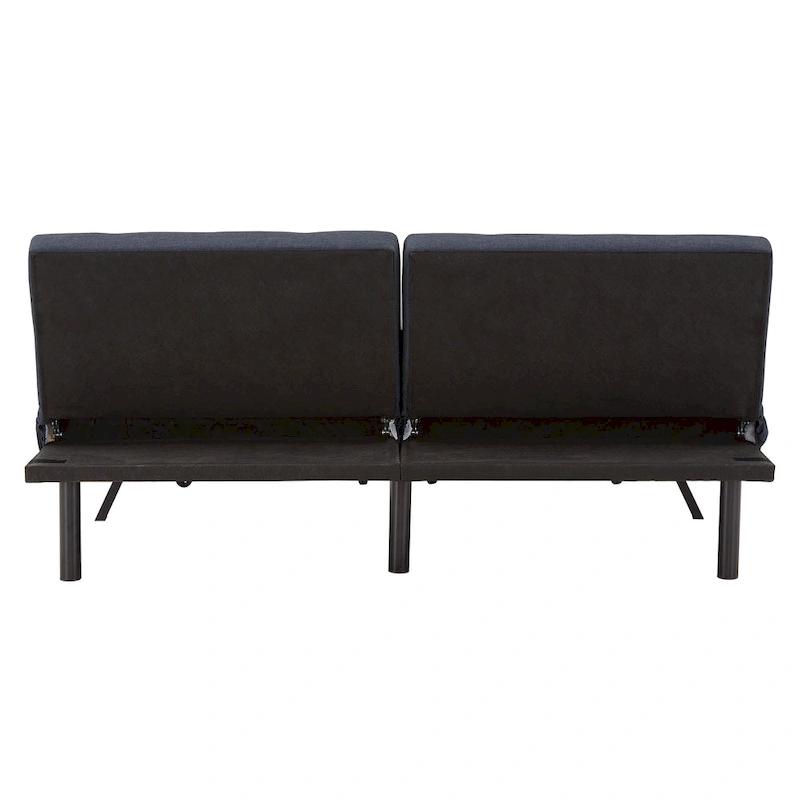 Palatka Full 80 Wide Tufted Fabric Convertible Futon by iNSPIRE Q Classic