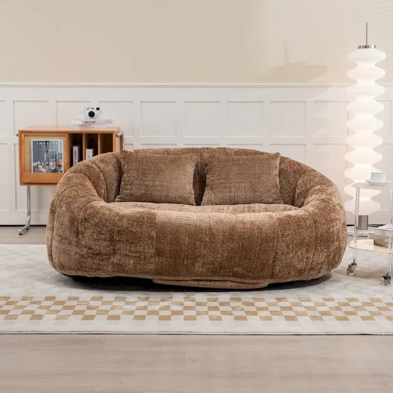 59.06 Lazy Sofa Durable Comfort Lounger High Back