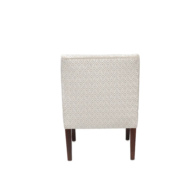 Samantha Transitional Button Tufted Slipper Chair