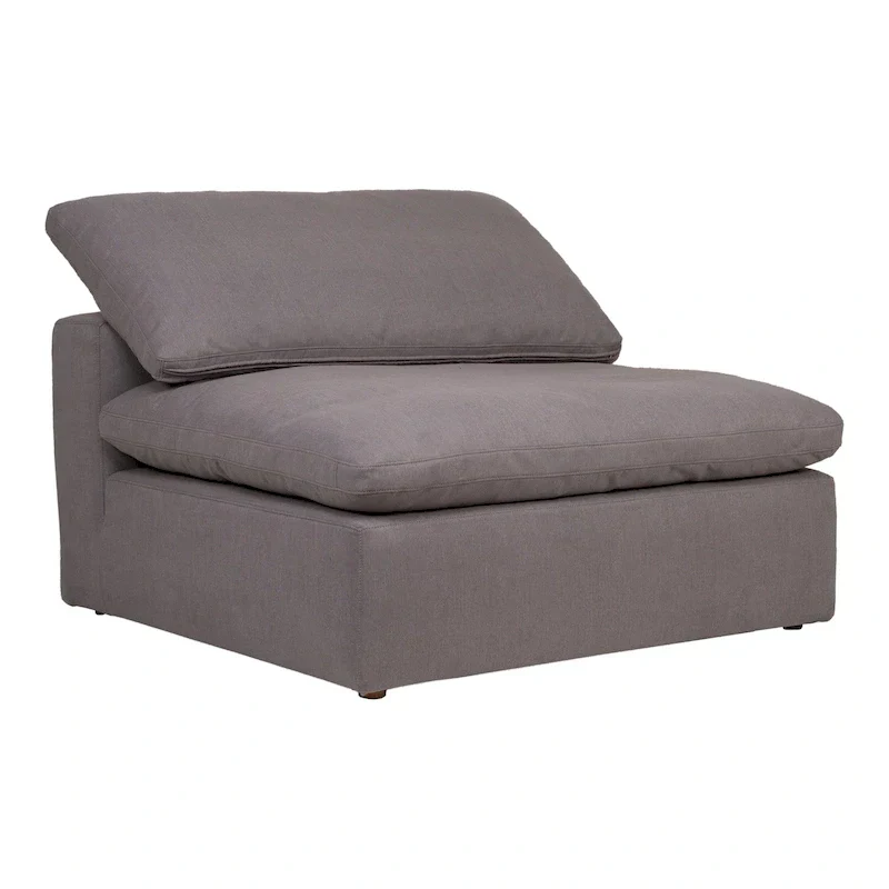 Aurelle Home Corbin Modern Modular Sectional Piece - Slipper Chair