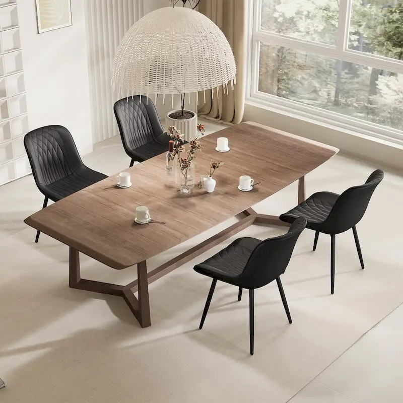 Modern Dining Chairs Set of 2 Upholstered Dining Room Chairs