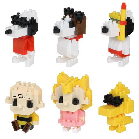 MININANO Peanuts Vol. 3 (6 Designs) Single Pack