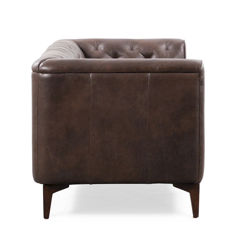 Poly & Bark Essex 89 Sofa - Full Grain Genuine Italian Leather