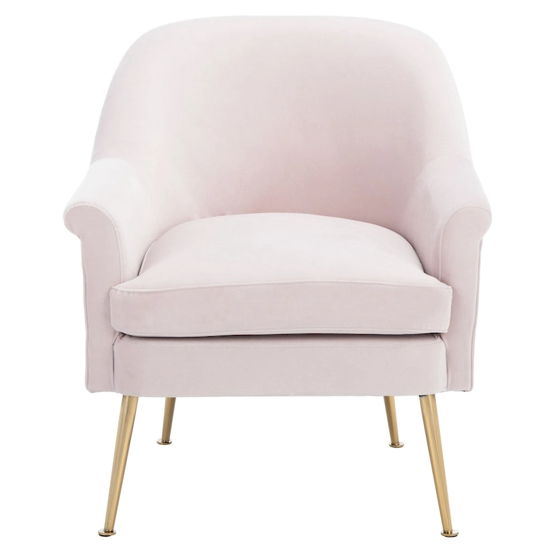 SAFAVIEH Edina Accent Chair - 29.5  W x 30.7  L x 32.9  H - 30Wx31Dx33H