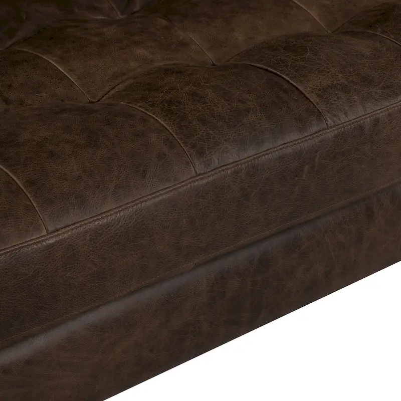 Poly & Bark Calle 114 Right-Facing Sectional - Full Grain Genuine Italian Leather