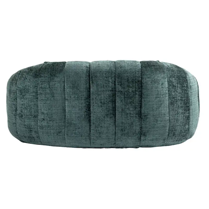 Emerald Modern 59 Chenille Loveseat Chaise Lounge Chair