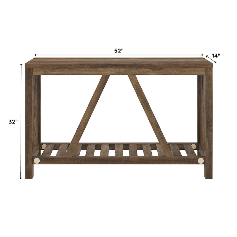 Middlebrook Paradise Hill A-Frame Entry Table