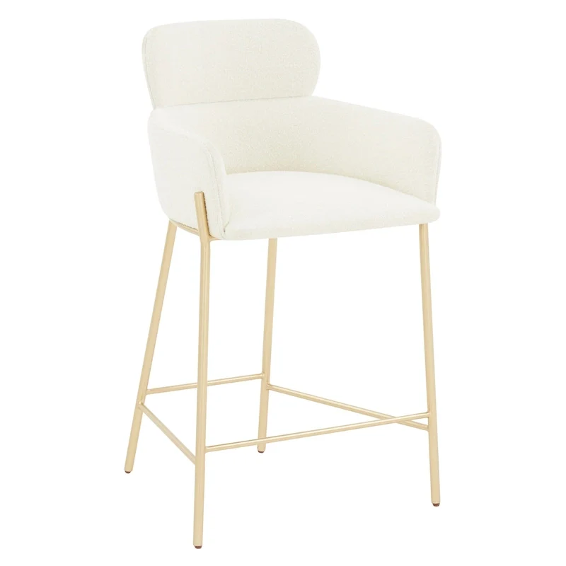 SAFAVIEH Couture Sejada 26-inch Counter Stool - 23 In. W x 21 In. D x 38 In. H - 23Wx21Dx38H