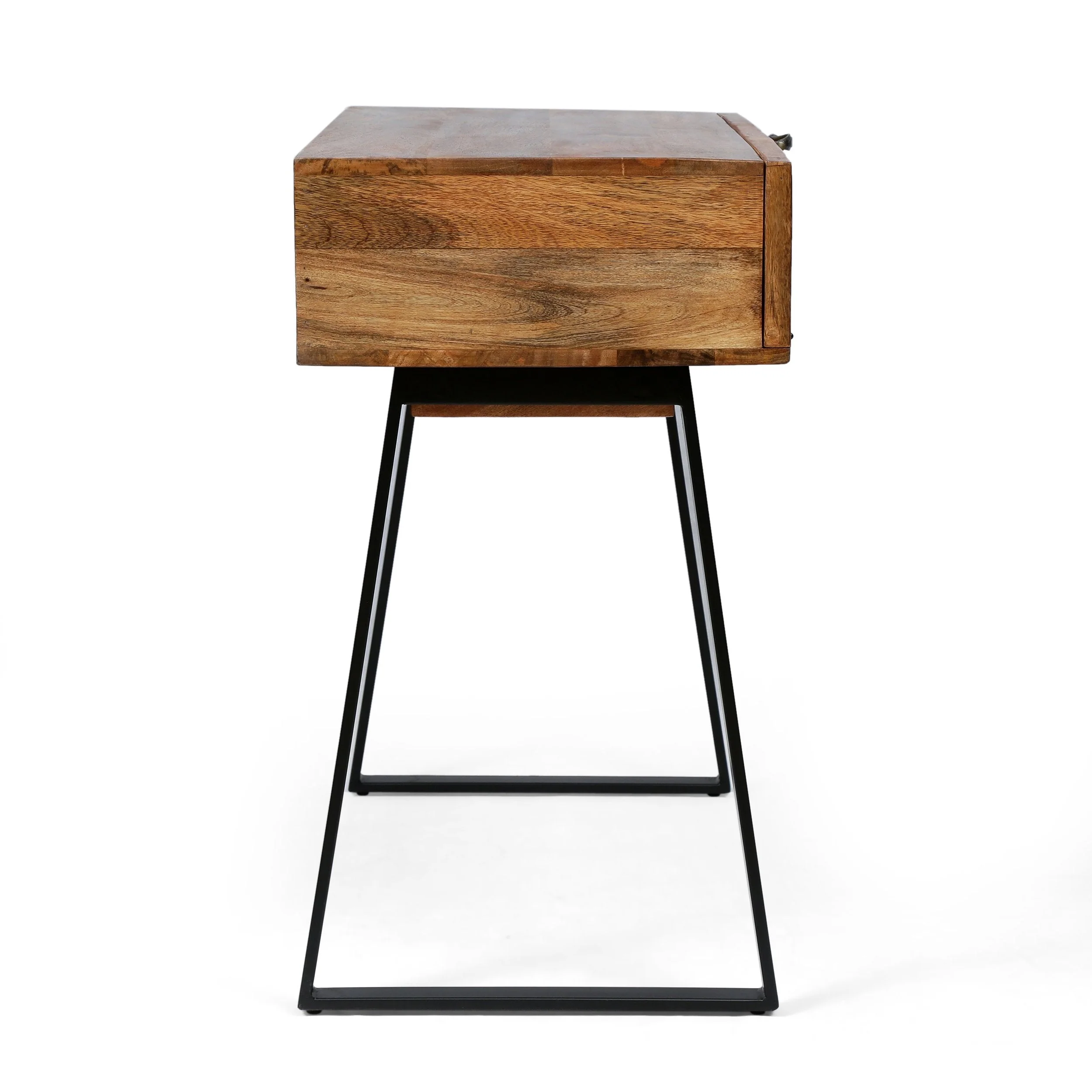 Handcrafted Boho Mango Wood Console Table - NH136313