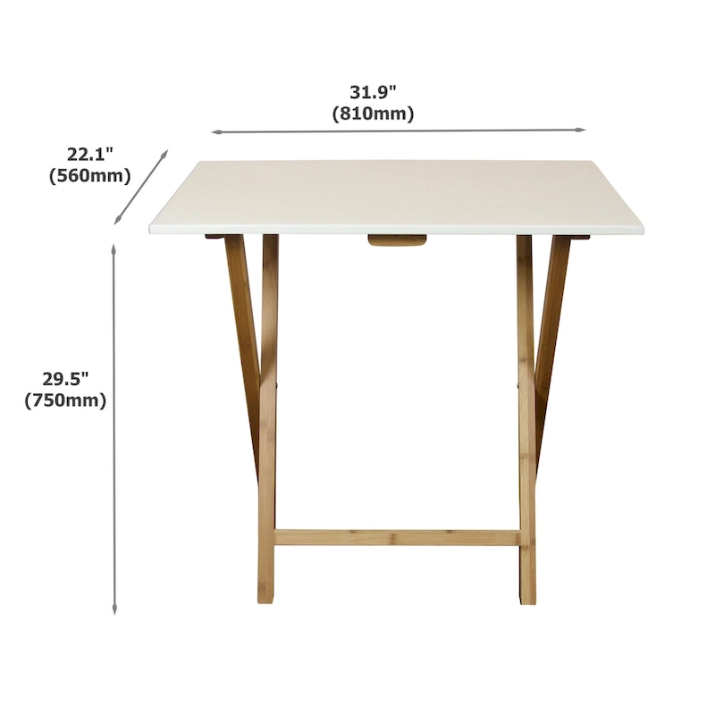 Bamboo Frame Folding Desk