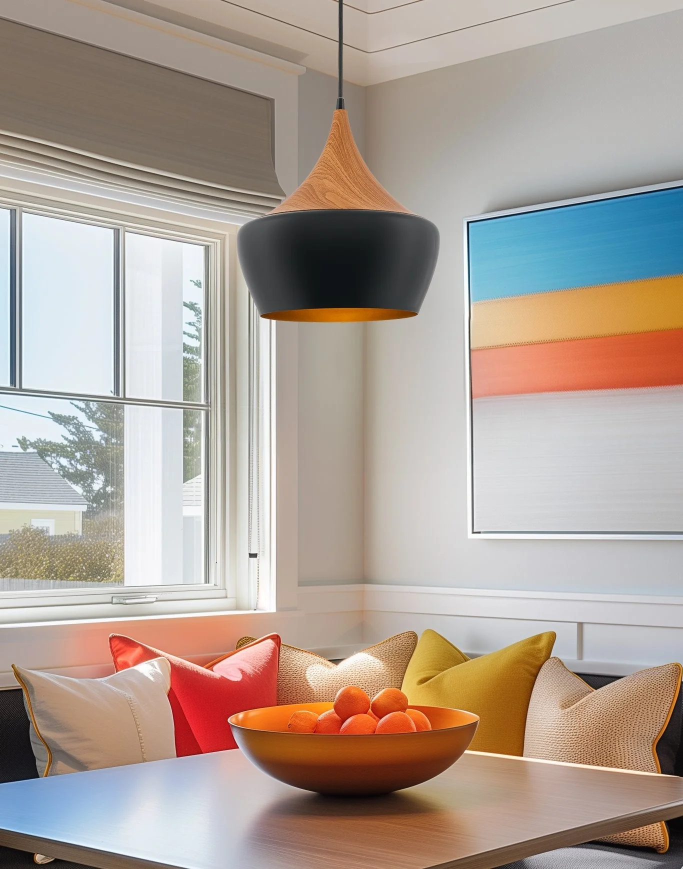 Ava 13 Modern Industrial Schoolhouse Pendant Light