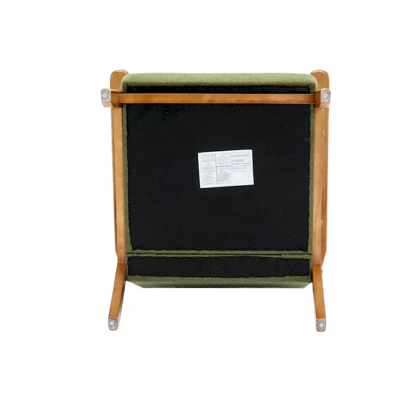 28.74 Tufted Accent Chair with Solid Wood Frame