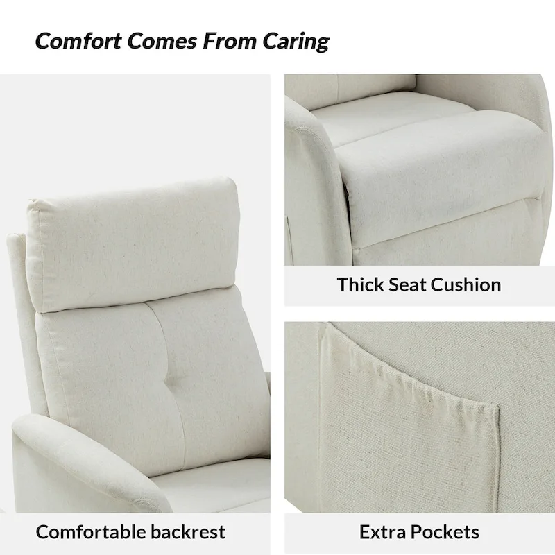 Elisa Power Remote Lift Assist Recliner Set Of 2 with Metal Base