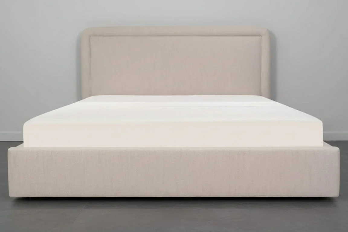 Simon Storage Bed Flecked Beige