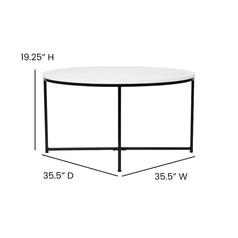 Signature Design by Ashley Coylin Cocktail Table - Tempered Glass Table