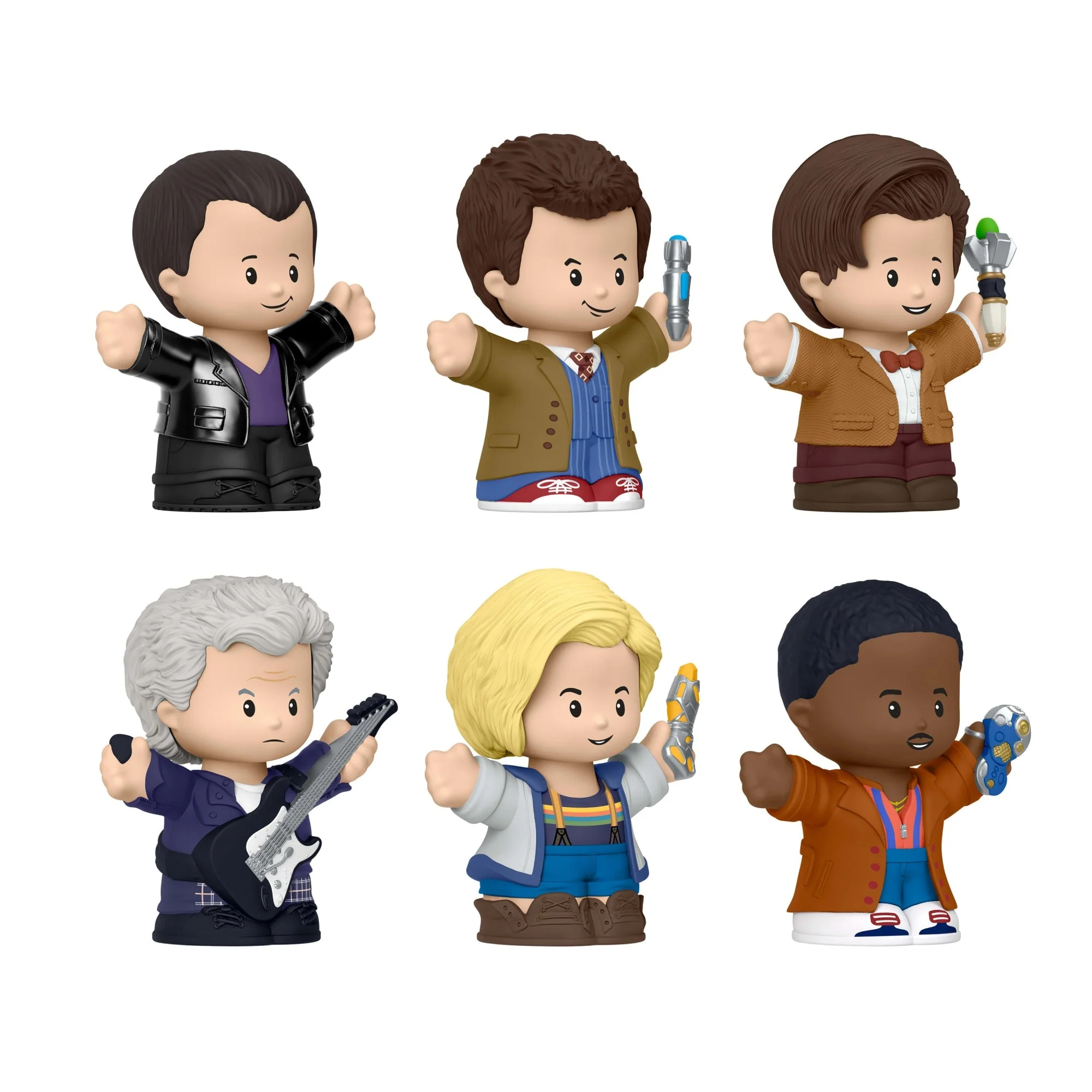 Little People Collector Doctor Who TV Series Special Edition Set For Adults & Fans, 6 Figures