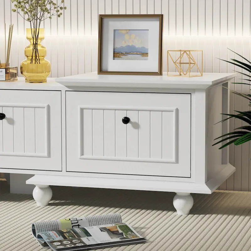 TV Stand TV Console Table Cabinet Entertainment Center