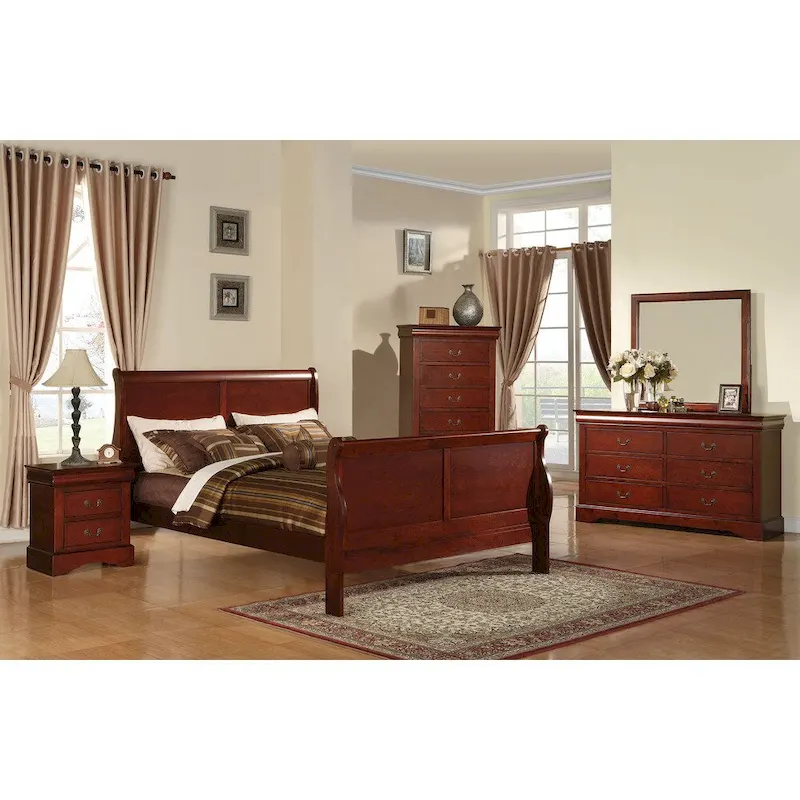 Cherry 6-drawer Dresser
