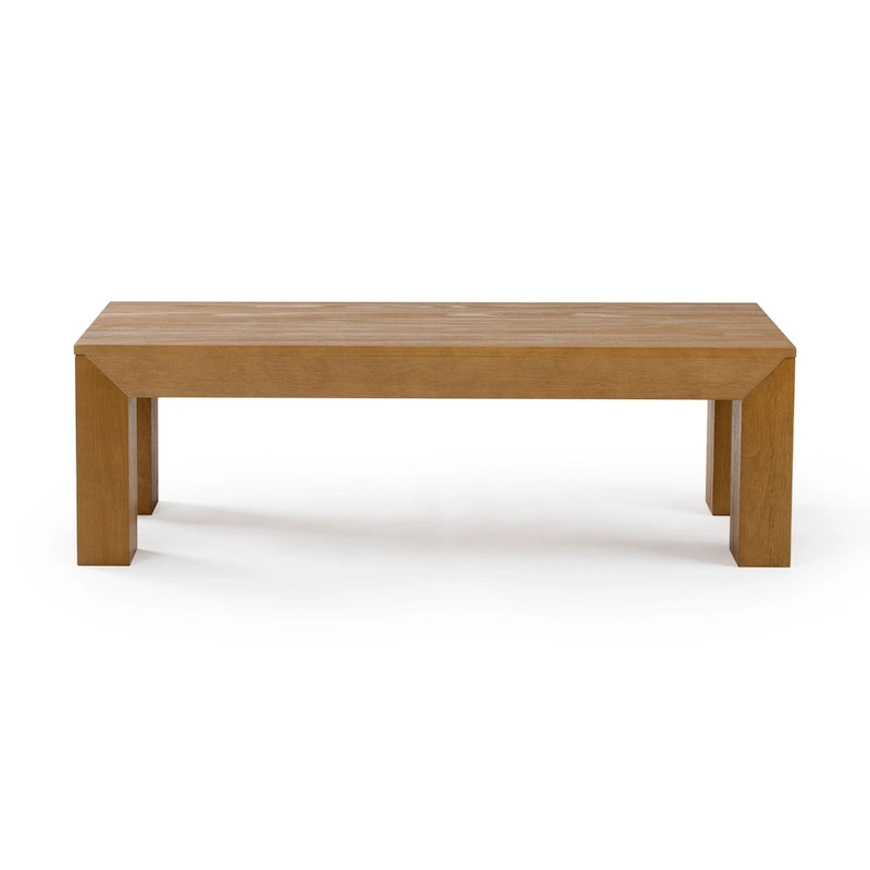 Plank and Beam Modern Rectangular Coffee Table - 48 x 24